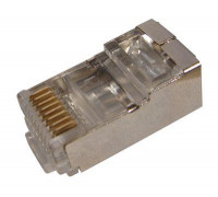 Джек комп. RJ45 8P-8C кат.5е (с экраном) (уп.100шт) REXANT 05-1023