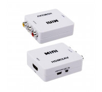 Конвертер HDMI на 3 RCA пластик Rexant 17-6931