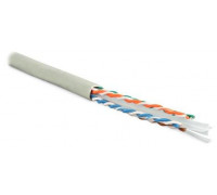 Кабель витая пара U/UTP кат.6 4х2х23AWG solid PVC UUTP4-C6-S23-IN-PVC-GY-305 сер. (м) Hyperline 42047