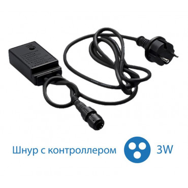 Контроллер для светодиод. Дюралайта 3W 13мм 200Вт IP44 Космос KOC-DL-3W13-control