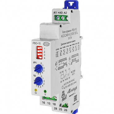 Реле времени РВО-15 ACDC24В/AC230В УХЛ4 Реле и Автоматика A8302-16932887