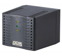 Стабилизатор напряжения TCA-1200 600Вт 1200В.А черн. POWERCOM 802506